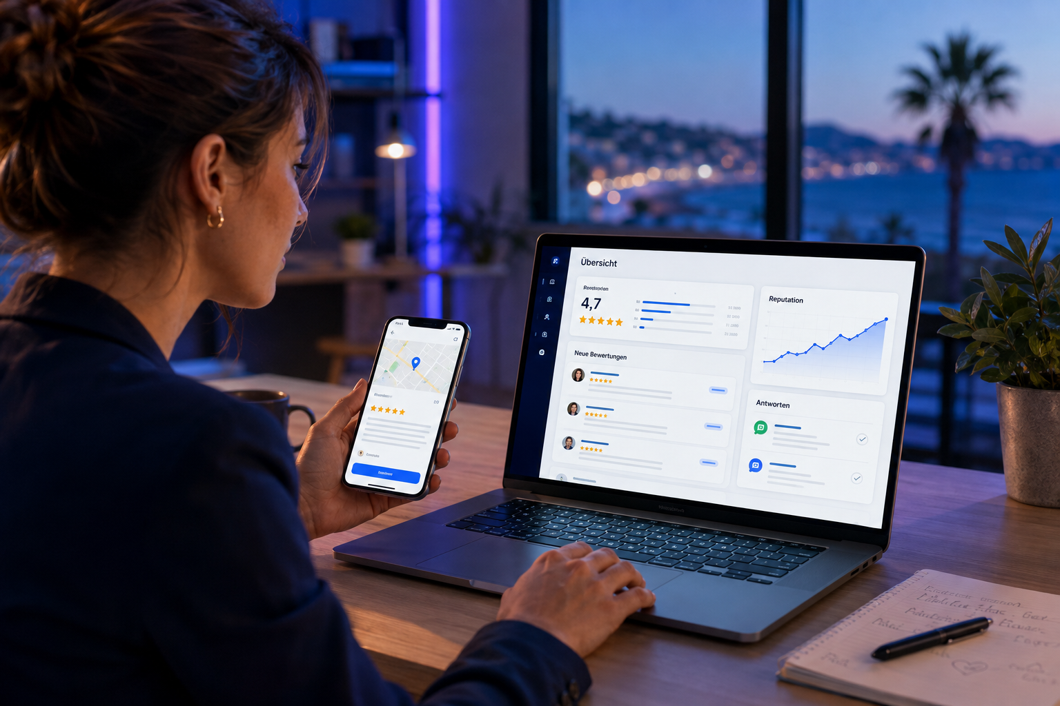 Professionelles Management von Google-Bewertungen