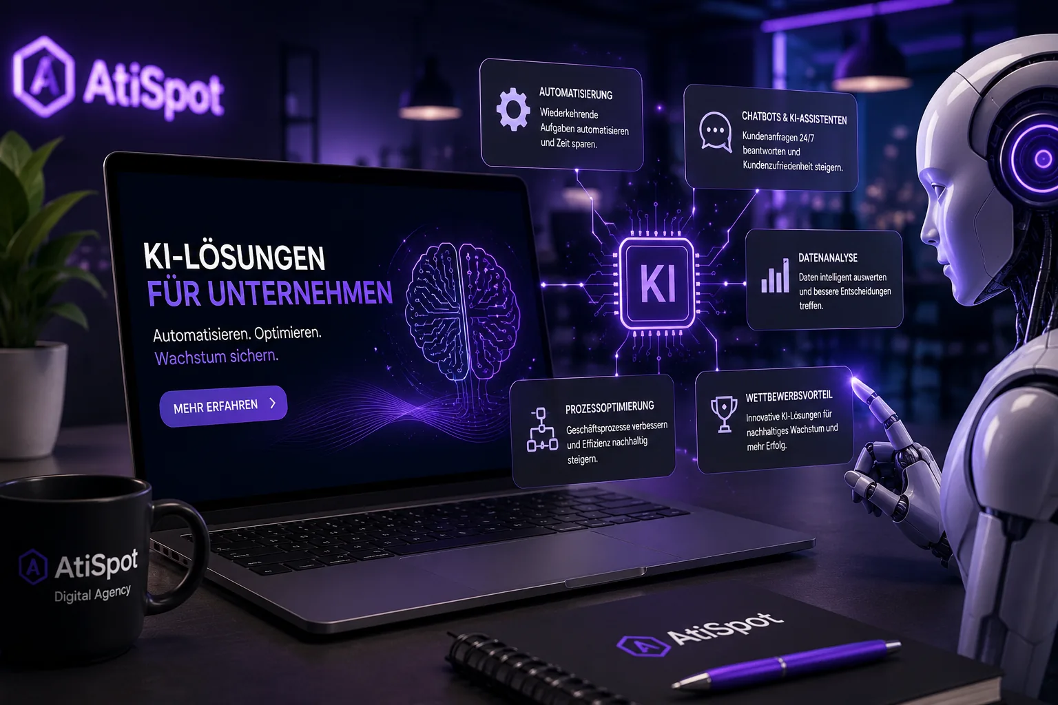 Künstliche Intelligenz und Automatisierung in Unternehmen