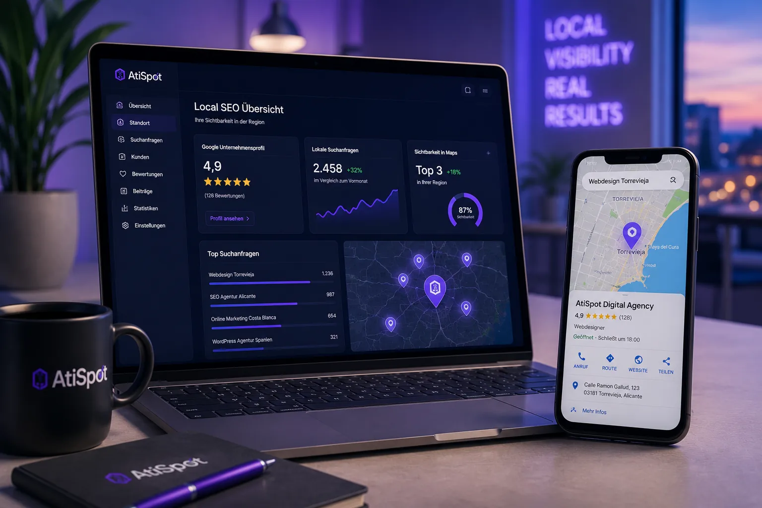 Local SEO für Unternehmen in Spanien