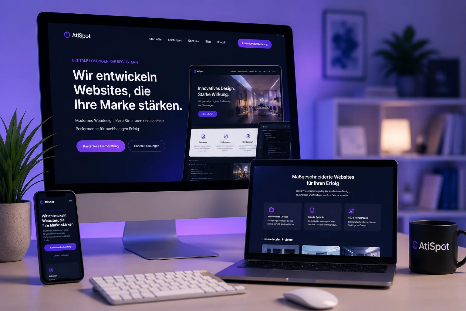 Professionelle Website als Grundlage für digitalen Unternehmenserfolg