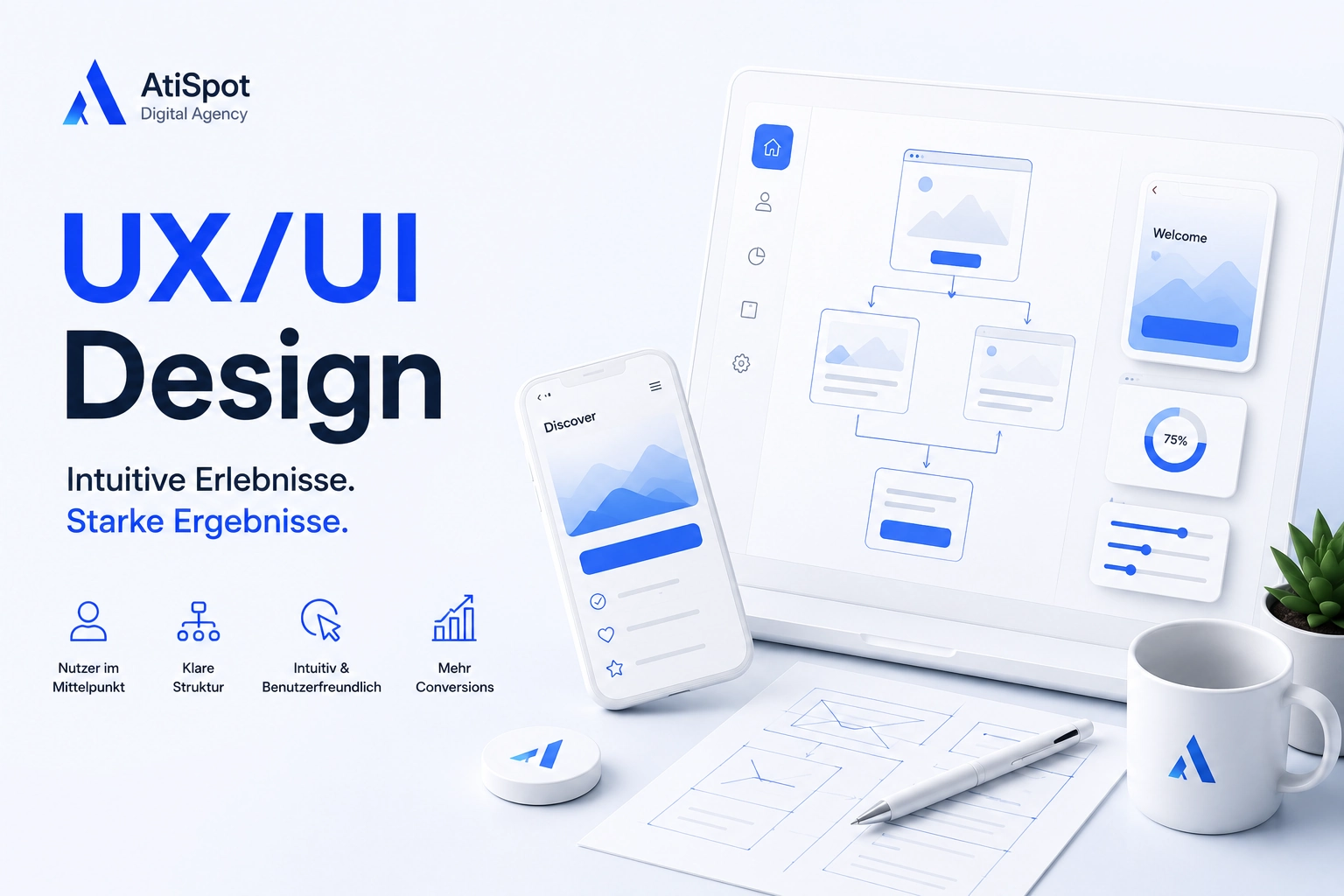 UX und UI Design für Websites und digitale Produkte